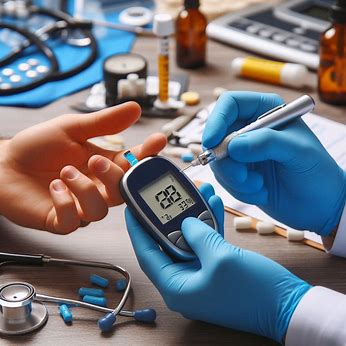 نظارت دقیق بر سطح گلوکز خون در افراد دیابتی